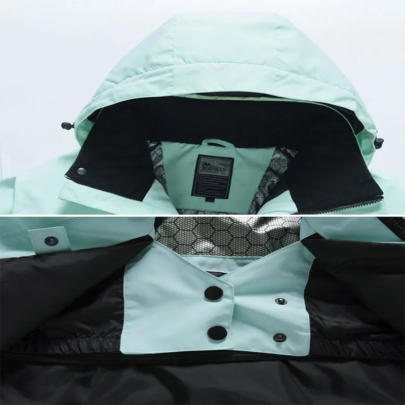 Waterproof Windproof Ski Jacket for Men and Women